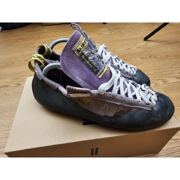 La Sportiva Purple Athletic Shoes for Women for sale | eBay LA SPORTIVA Climbing Shoe Size 44 Purple Outdoors main image 1